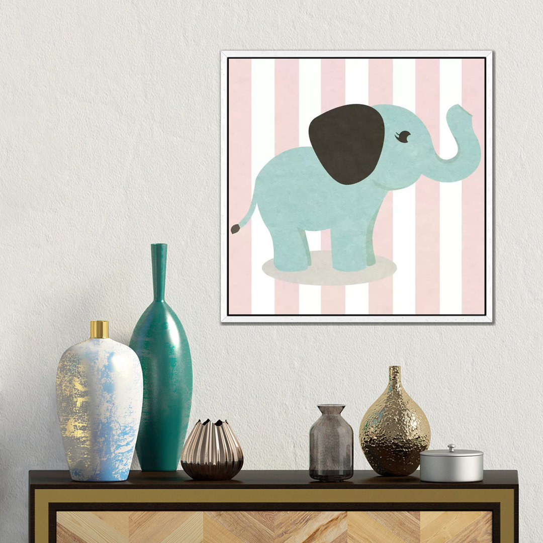 Happy Baby Animals I von SD Graphics Studio - Galerie-verpackte Leinwand Giclée