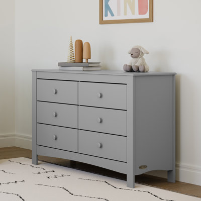 Noah 6 Drawer Double Dresser by Graco