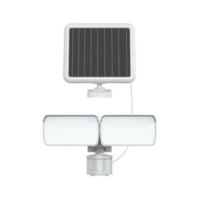 LED Solar Power Battery Operated Outdoor Security Area Light with Motion Sensor