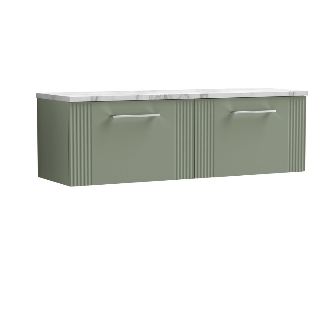 Deco 293.55cm Double Bathroom Vanity Base Only