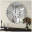 Horloge murale miroitante