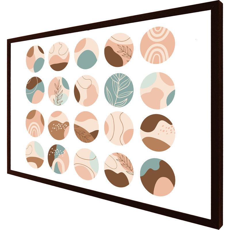Arry Single Picture Frame Print, 76cm H x 114cm W x 4cm D, Brown Framed