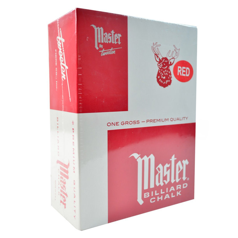 Craie maîtresse, Rouge