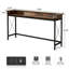 Table basse avec prise électrique