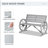 Solid Wood Fir Outdoor Bench-632550357