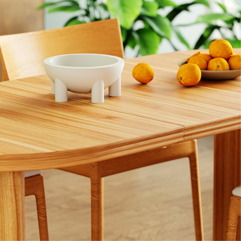 Table de salle à manger extensible avec rallonges amovibles pour les salles à manger, les cuisines et le salon