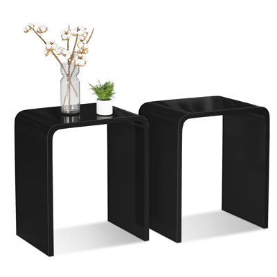 Jozelyn Sled End Table Set