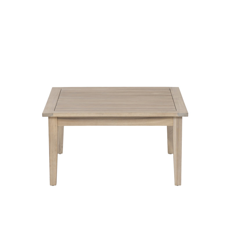 Amina Solid Wood Square Coffee Table