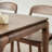 Nichoal 4 - Person Walnut Solid Wood Solid Wood Top Four Leg Dining Set-388552029