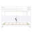 Bunk Bed With Storage Shelves And Usb Charging On Side-1006693272