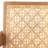 6 Piece Condit Live Edge Solid Wood and Rattan Dining Set with Bench