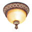 Plafonnier encastré 2 lumières Alborz-22741921