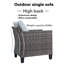Chaise de patio avec coussins Kaniha-368400248