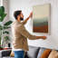 Mountains at Distance Scandinavian - Wrapped Canvas-1015533959-1015533953