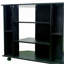 Meuble télé 35 po x 30 po, finition noire