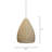 Adeva 1 - Light Beige Dome Pendant