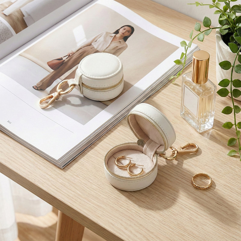 Jewellery Box + Dividers, White
