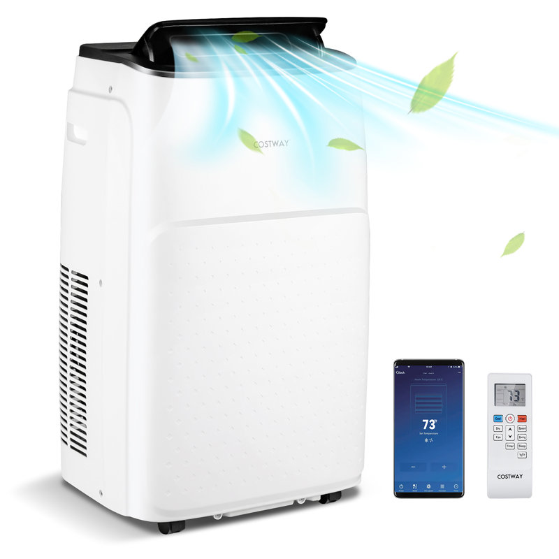 Costway 13000 BTU Portable Air Conditioner for 600 Square Feet with Heater