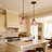 Single-head Pink Flower Pendant Lighting