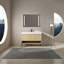 Meuble-lavabo sophistiqué avec des matériaux de qualité et un design élégant