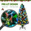 Lighted Artificial Christmas Tree-1750743780