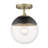 Martina Glass Semi Flush Mount-248100706-161854423
