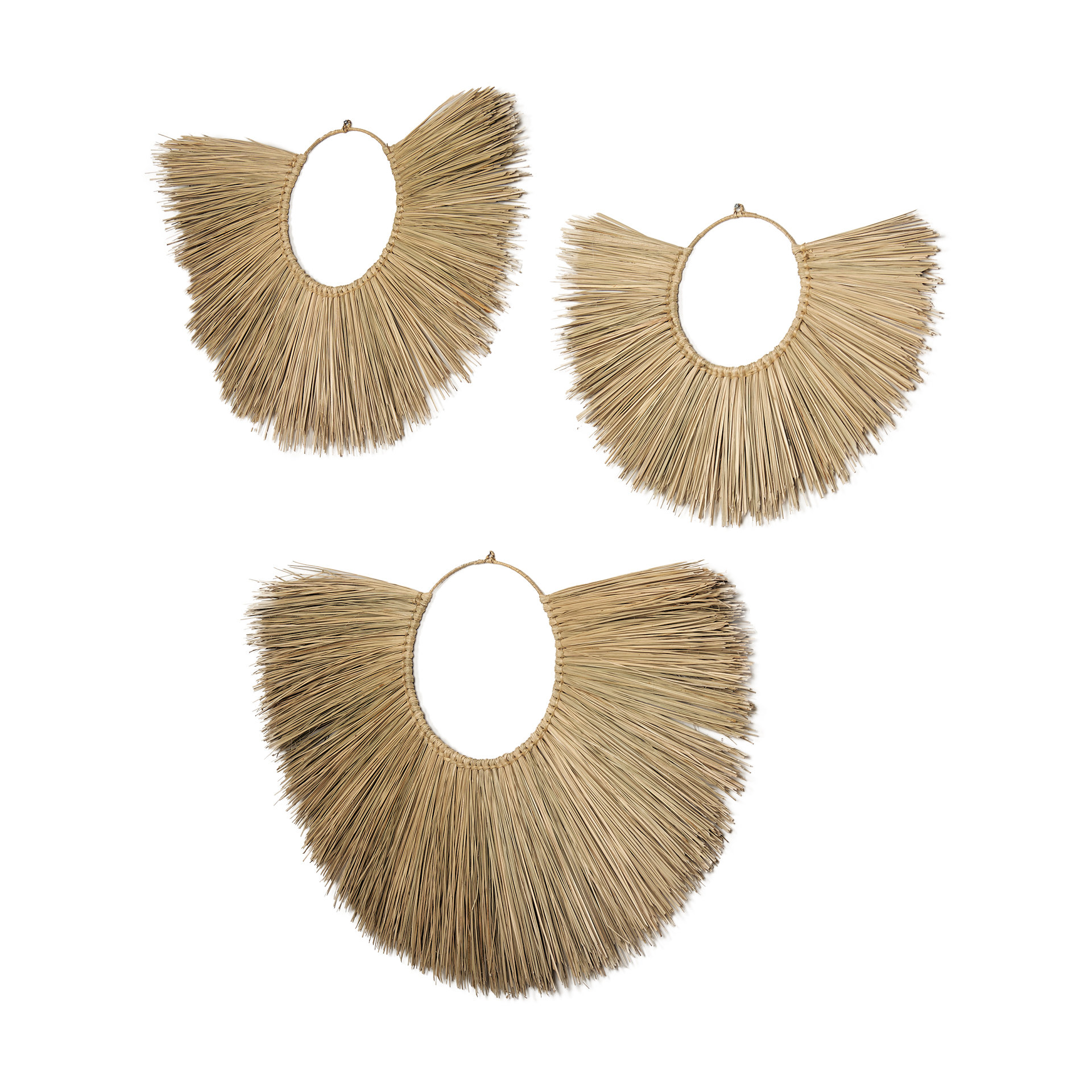 Joss & Main 3 Piece Bayu Fan Wall Décor Set & Reviews | Wayfair
