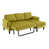 Polyester vert olive est en rupture de stock
