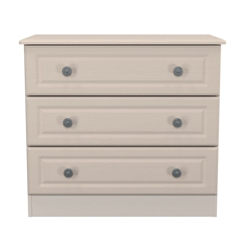 Fully Assembled Corel 3 - Drawer Chest of Drawers