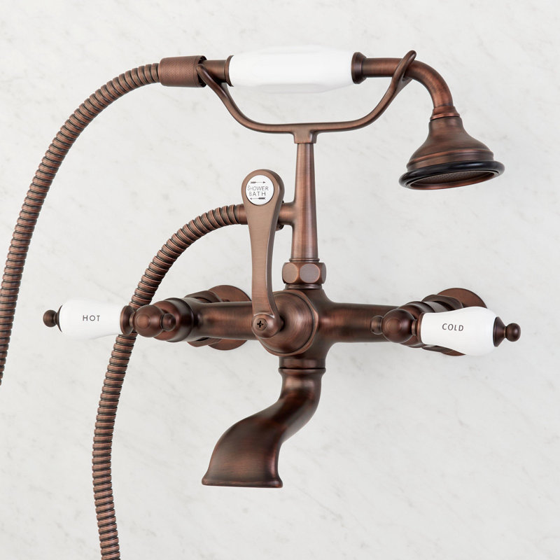 Wall Mounted Tub Spout, Oil Rubbed Bronze