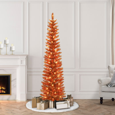 Grigorijs Lighted Pine Christmas Tree
