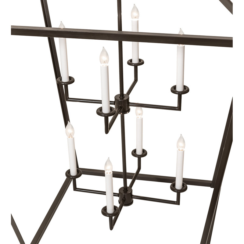 Lustre géométrique à 8 lumières Kitzi