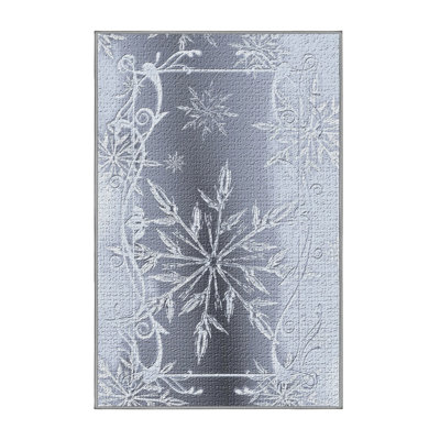 Tapis de noël zone grise