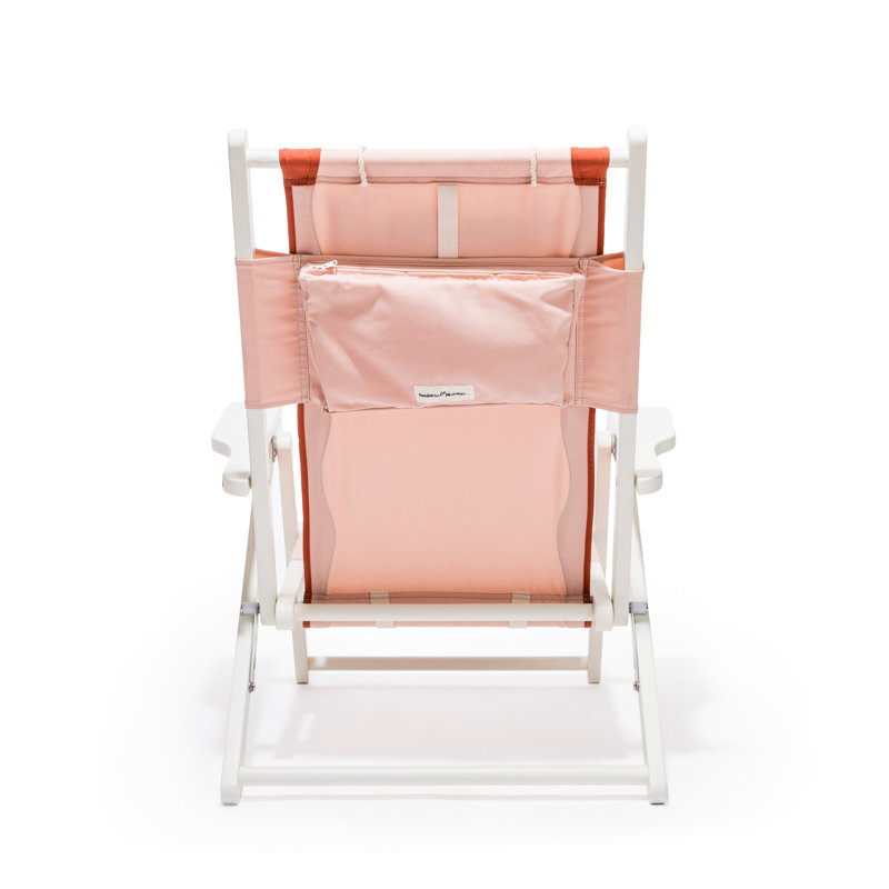  Folding Beach Chair, Pink
