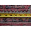 Geometric Red  Traditional Runner Rug 4x12