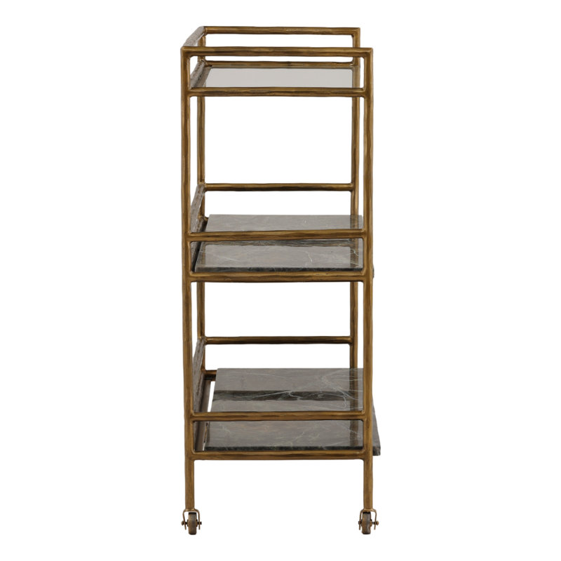 Loxley Bar Cart Brown