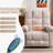 Oversized Power Lift Recliner Chair with Massage and Heat for Elderly, 26" Extra Wide Lift Chair for Big and Tall, Chenille Electric Lift Recliner with Overstuffed Backrest, USB Port-653781941