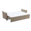 Lit gigogne en tissu avec rangement Irina