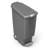 simplehuman 40 Liter / 10.6 Gallon Slim Kitchen Step Trash Can with Secure Slide Lock, Plastic-2381616