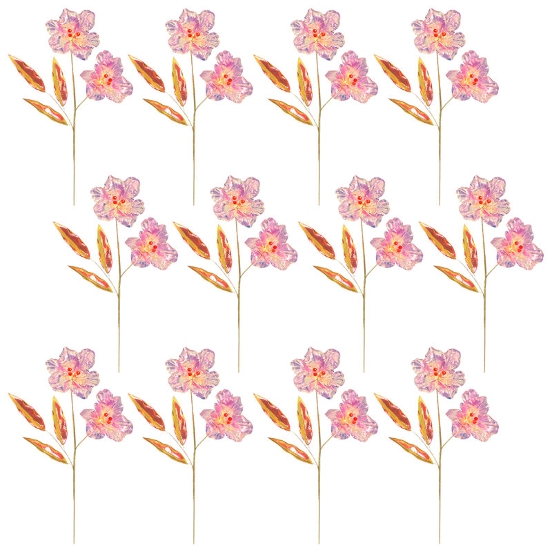 Élégant choix d'orchidée papillon, ensemble de 12 - 23,5 pouces