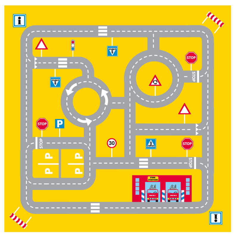 Tente de jeu escamotable en polyester 3 pi x 3 pi avec sac de transport
