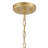 Allis 4 - Light Steel Dimmable Geometric Lantern Dining Room Chandelier-2038902763