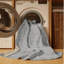 Machine Washable Solid Brown Area Rug-2064800539