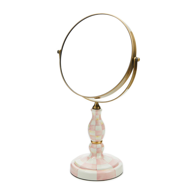 Rosy Check Vanity Mirror