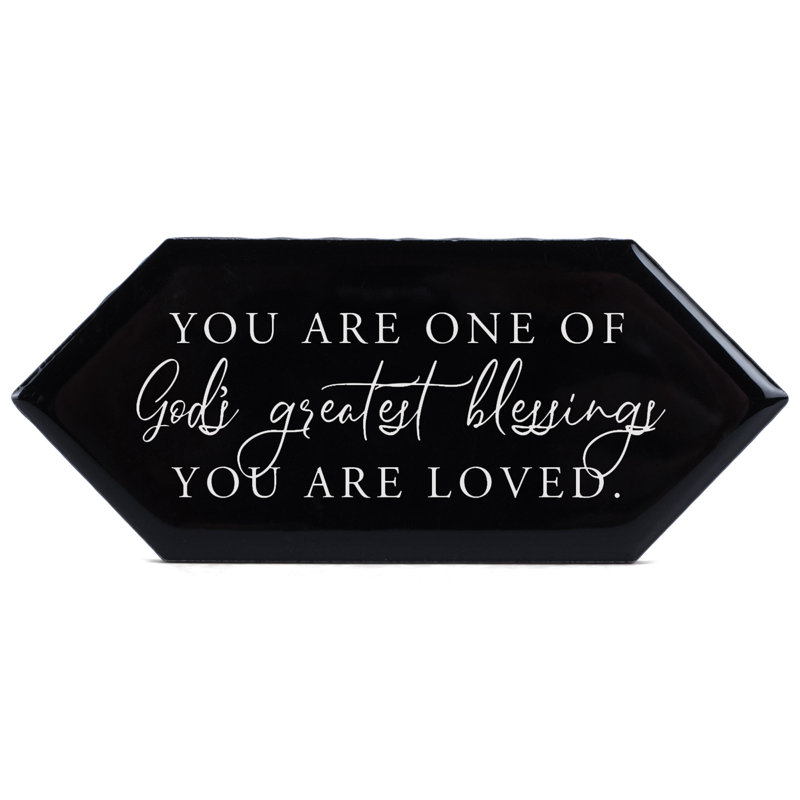 Plaque Graal «You are One of Gods»