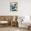  Art moderne sur toile flottant encadré, "Modern Crow" par Adam Swanson-599987255-599987210