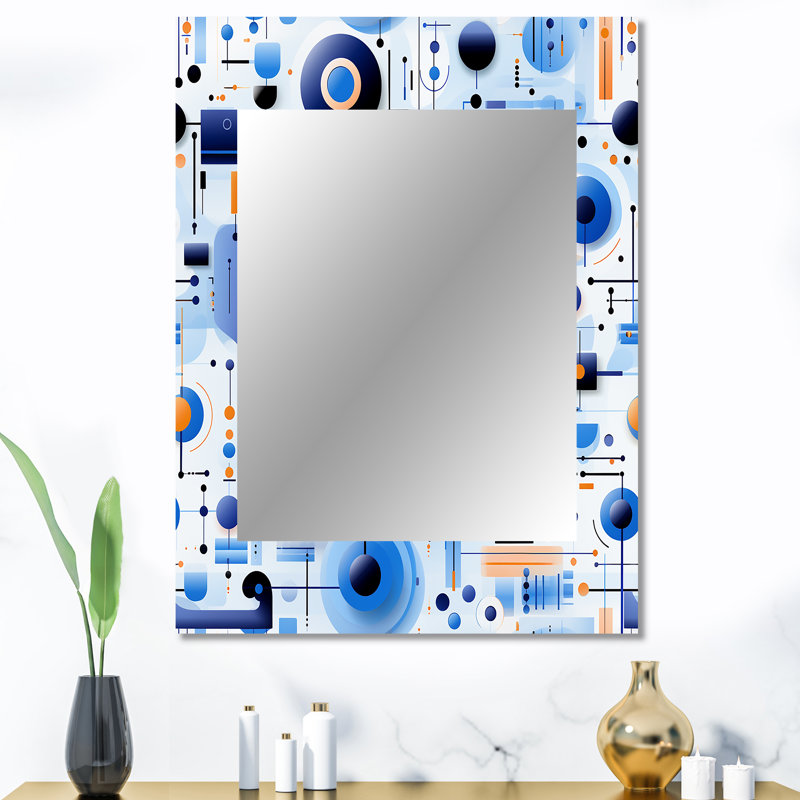 Valmonte - Modern Rectangular Wall Mirror, 40 po x 30 po