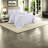 Luxurious White King Bedding Set, Soft Microfiber Medallion Quilt