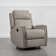 Shamelia 38.2'' W Modern Manual Swivel Glider Recliner with Nailhead Trim