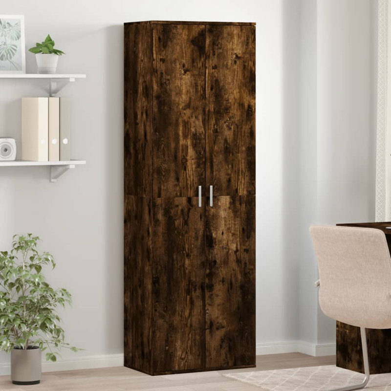 Safeer Storage Cabinet, Smoked oak